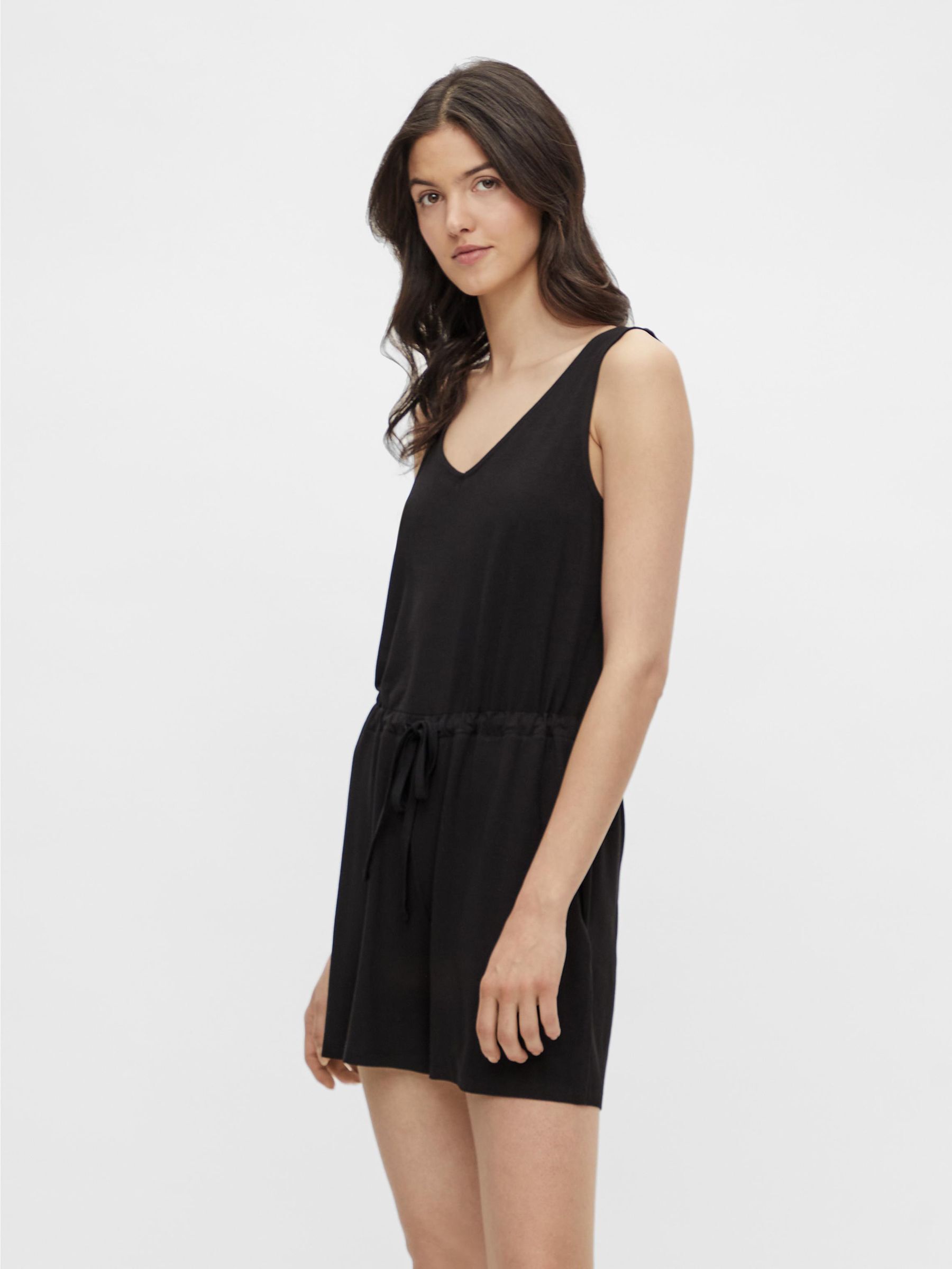 Black PCNEORA PLAYSUIT | Pieces®