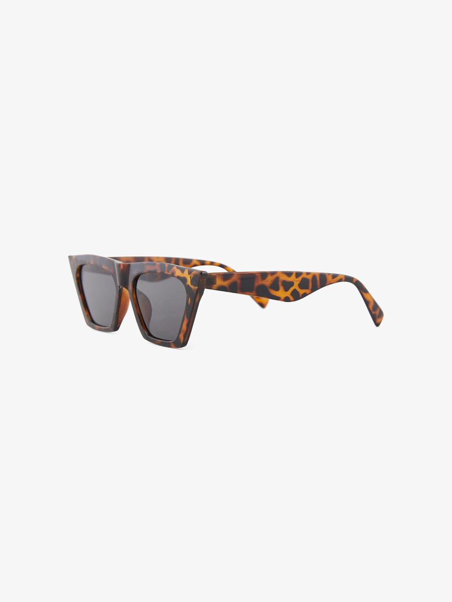 Pieces TRIANGLE SUNGLASSES, Chocolate Plum, highres - 17112594_ChocolatePlum_848049_002.jpg