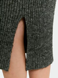 Pieces LONG KNITTED SKIRT, Dark Grey Melange, highres - 17090857_DarkGreyMelange_008.jpg