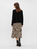 Pieces LEOPARD PRINT MIDI SKIRT, Black, highres - 17115982_Black_874534_004.jpg