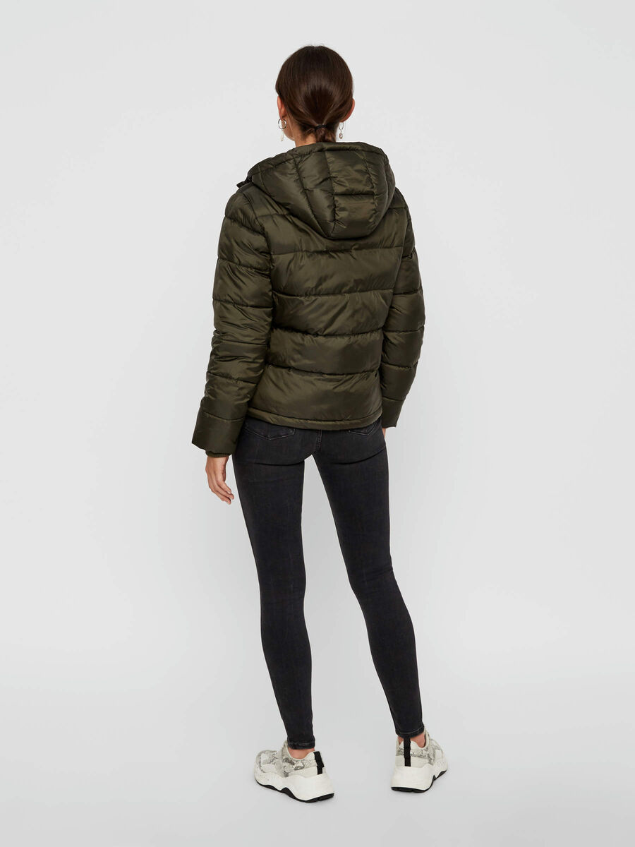 Pieces HOODED PUFFER JACKET, Forest Night, highres - 17099437_ForestNight_004.jpg