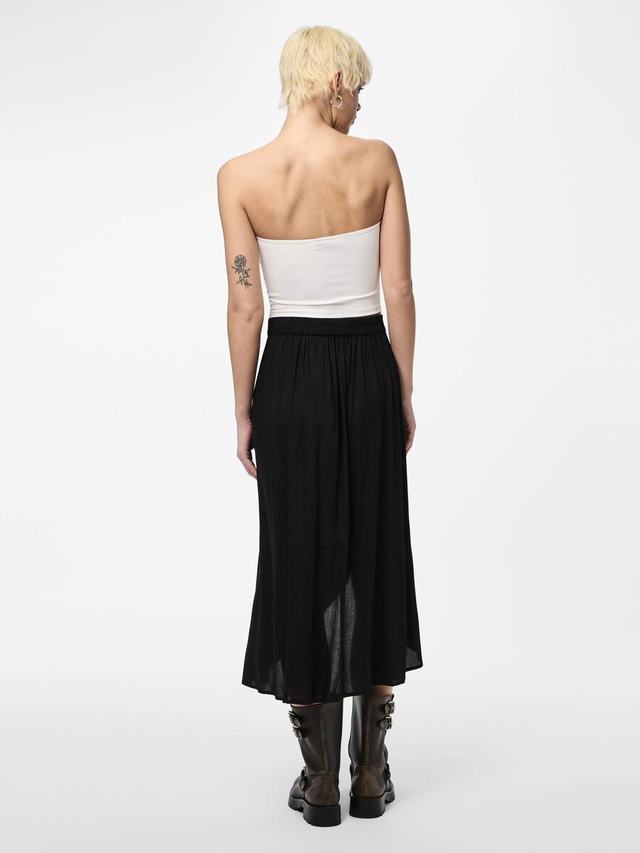 Pieces PCTALA WRAP SKIRT, Black, highres - 17133697_Black_004.jpg