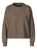 Pieces PCCHILLI SWEATSHIRT, Morel, highres - 17113432_Morel_001.jpg