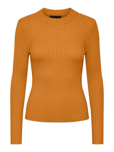 Pieces PCCRISTA PULLOVER, Persimmon Orange, highres - 17115047_PersimmonOrange_001.jpg