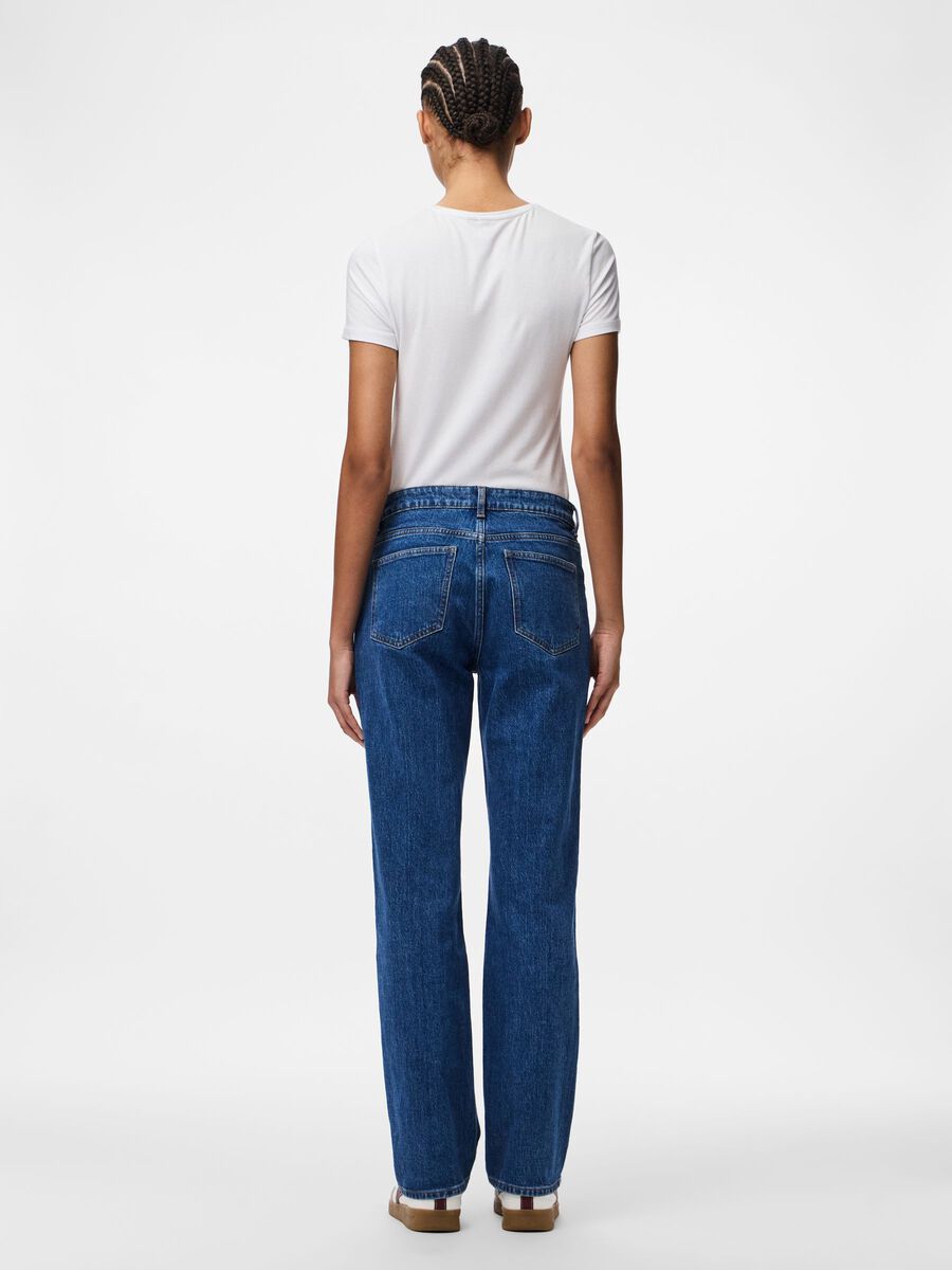 Product carousel image - PCKYLIE - TMH JEAN DROIT, Medium Blue Denim | 2