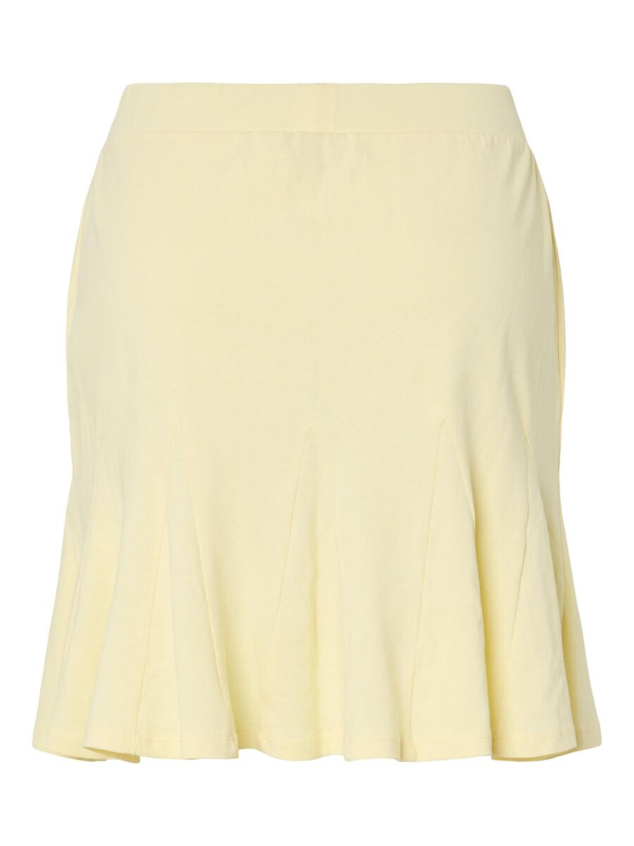 Pieces PCMILJE MINI SKIRT, French Vanilla, highres - 17163763_FrenchVanilla_002.jpg