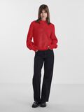 Pieces PCNATALEE KNITTED JUMPER, Poppy Red, highres - 17139855_PoppyRed_005.jpg