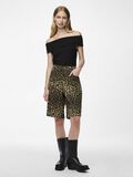 Pieces PCASTA LEOPARD DENIM JORTS, Black, highres - 17157787_Black_1184345_005.jpg