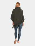 Pieces STICKAD PONCHO, Dark Grey Melange, highres - 17075987_DarkGreyMelange_004.jpg