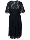 Pieces SHORT SLEEVED LACE DRESS, Navy Blazer, highres - 17088943_NavyBlazer_002.jpg