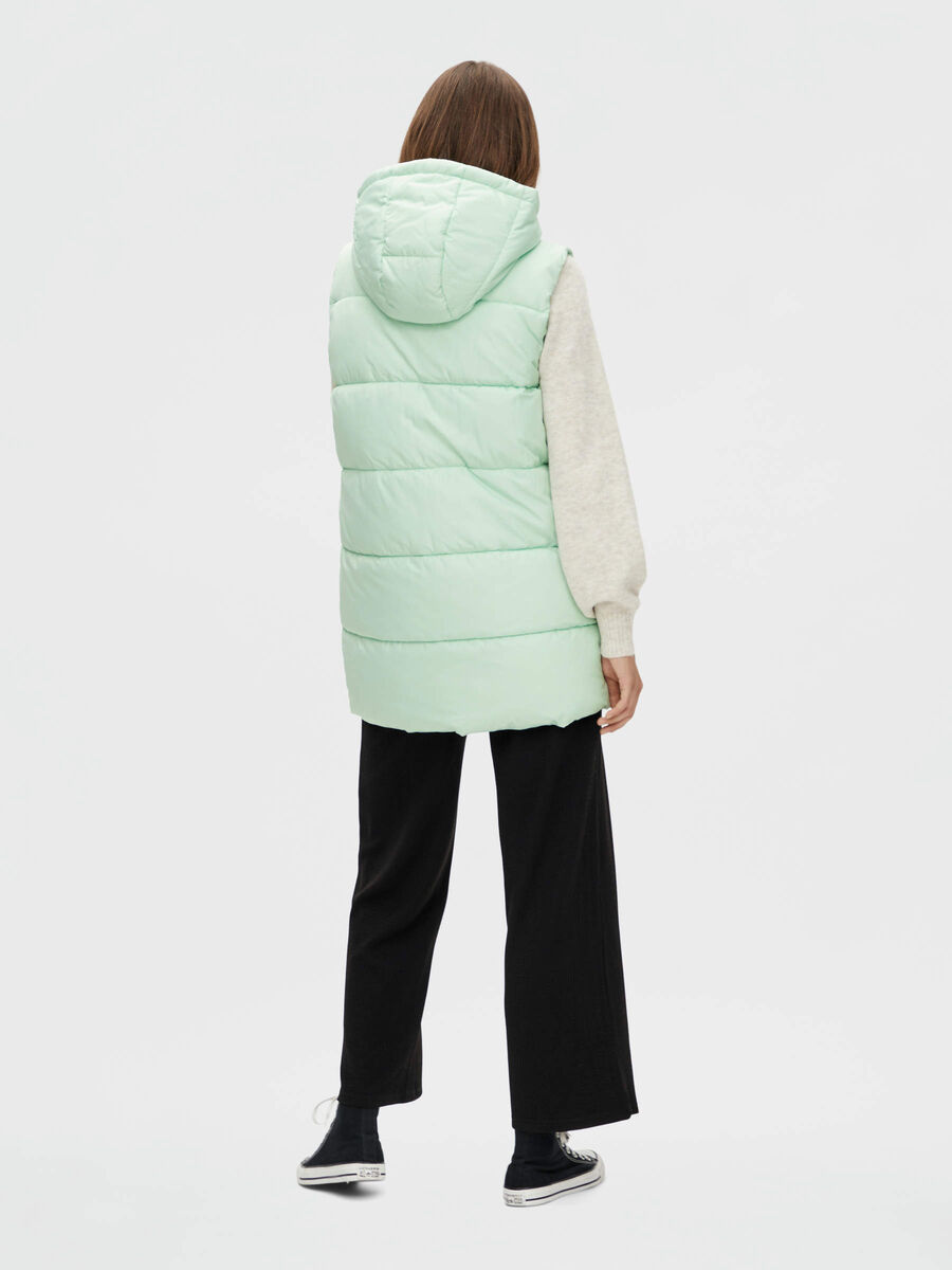 Pieces PCBEE BODYWARMER, Pastel Green, highres - 17115628_PastelGreen_004.jpg