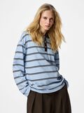 Product image thumbnail - PCSADIE LONG-SLEEVED POLO, Cashmere Blue | 1