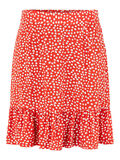 Pieces PCNYA MINI-JUPE, Poppy Red, highres - 17122954_PoppyRed_938981_001.jpg