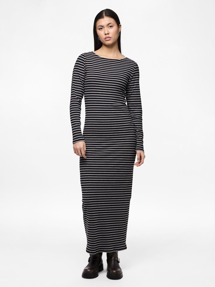 Pieces PCJUNA MIDI DRESS, Black, highres - 17152436_Black_1140012_003.jpg