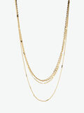 Pieces MULTI RIJ KETTING, Gold Colour, highres - 17116834_GoldColour_001.jpg