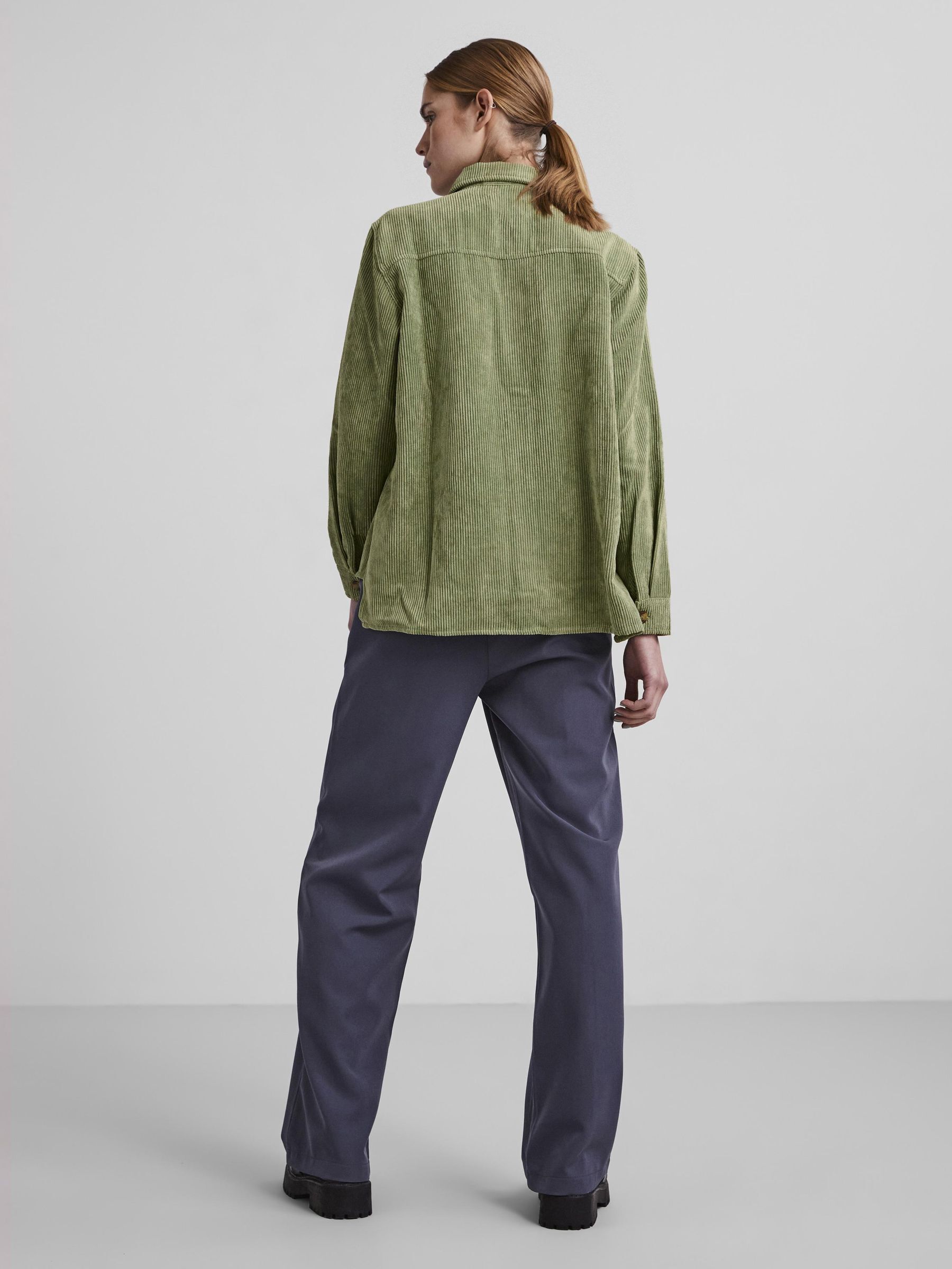 Pieces corduroy overhemd discount
