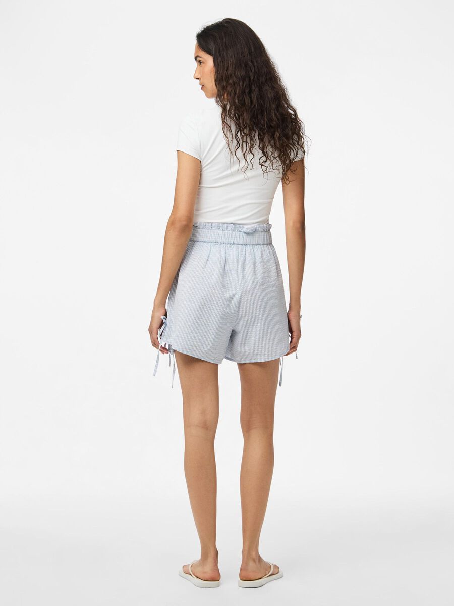 Pieces PCALMA HW TIE  SHORTS, Cashmere Blue, highres - 17162865_CashmereBlue_1241478_004.jpg