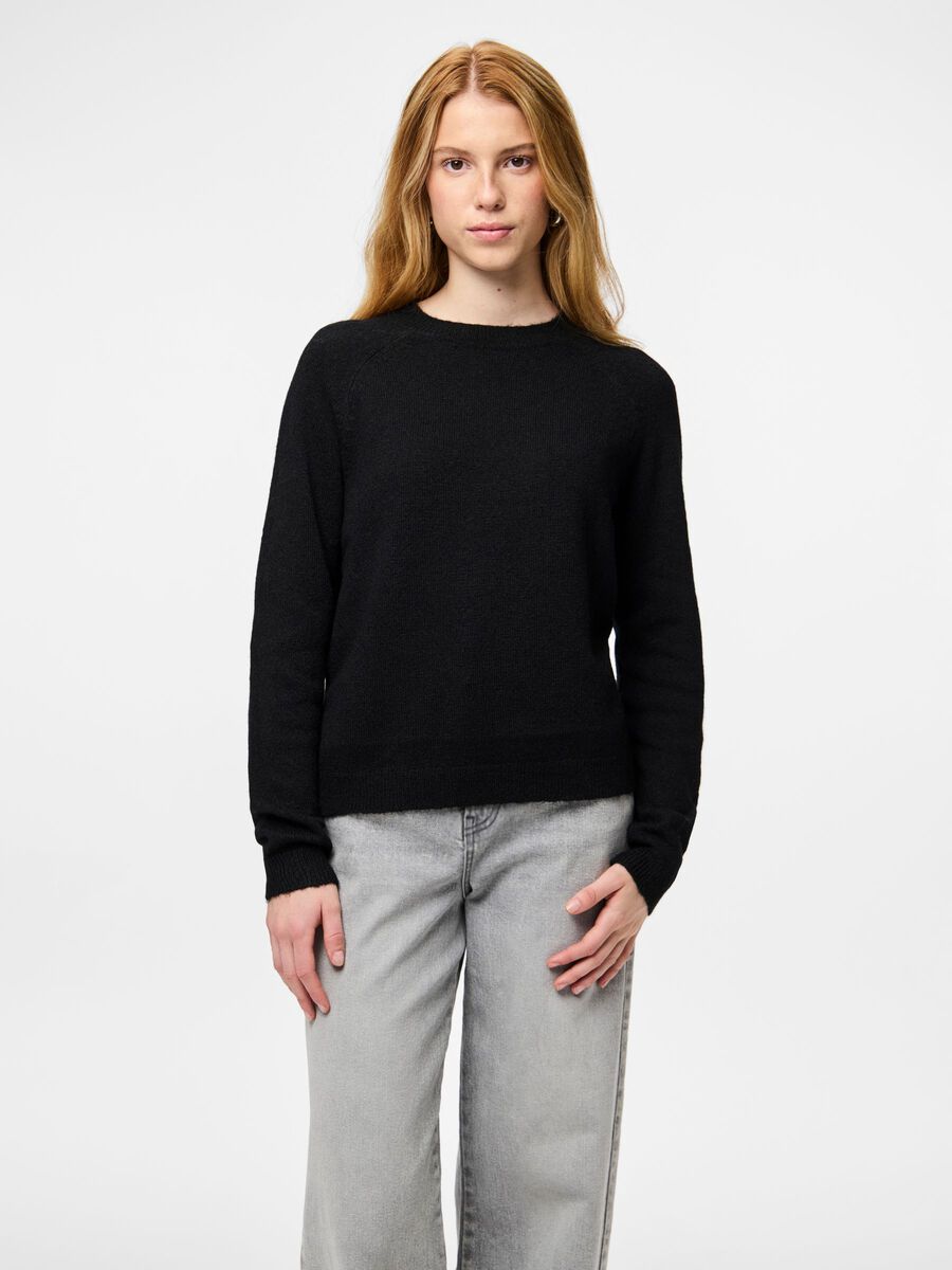 Carousel image - PULLOVER A MAGLIA, Black | 1