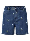 Product image thumbnail - PCFLORA HW  DENIM SHORTS, Medium Blue Denim | 5
