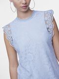 Product image thumbnail - PCOLLINE BLONDE TOP UDEN &AElig;RMER, Kentucky Blue | 4