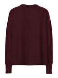 Product image thumbnail - PCMALOU KNITTED PULLOVER, Tawny Port | 6