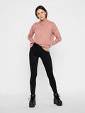 Pieces HIGH WAIST SLIM FIT JEANS, Black, highres - 17101373_Black_005.jpg