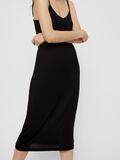 Pieces V-SHAPE SLIP DRESS, Black, highres - 17092359_Black_007.jpg