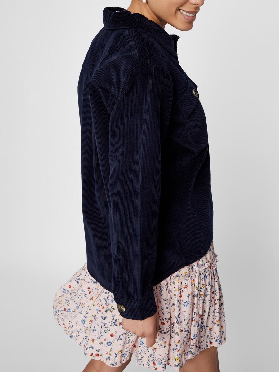 Carousel image - OVERSIZED CORDUROY JAS, Night Sky | 5