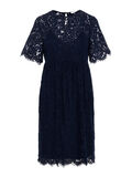 Pieces SHORT SLEEVED LACE DRESS, Navy Blazer, highres - 17088943_NavyBlazer_001.jpg