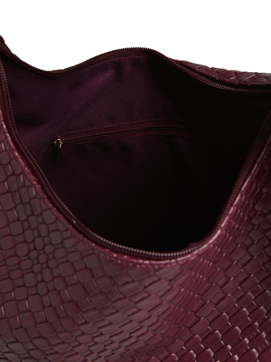 Pieces PCSANNA BRAIDED SHOPPER, Tawny Port, highres - 17157920_TawnyPort_004.jpg