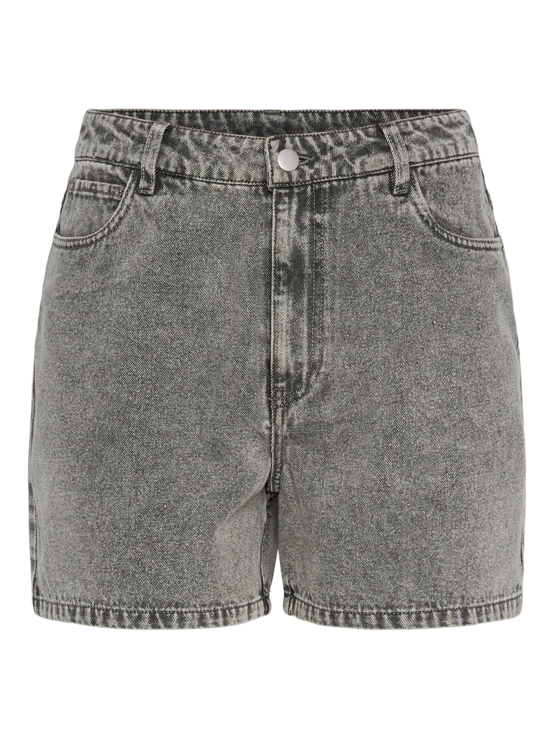 Pcpeggy Mw Shorts Light Blue Denim