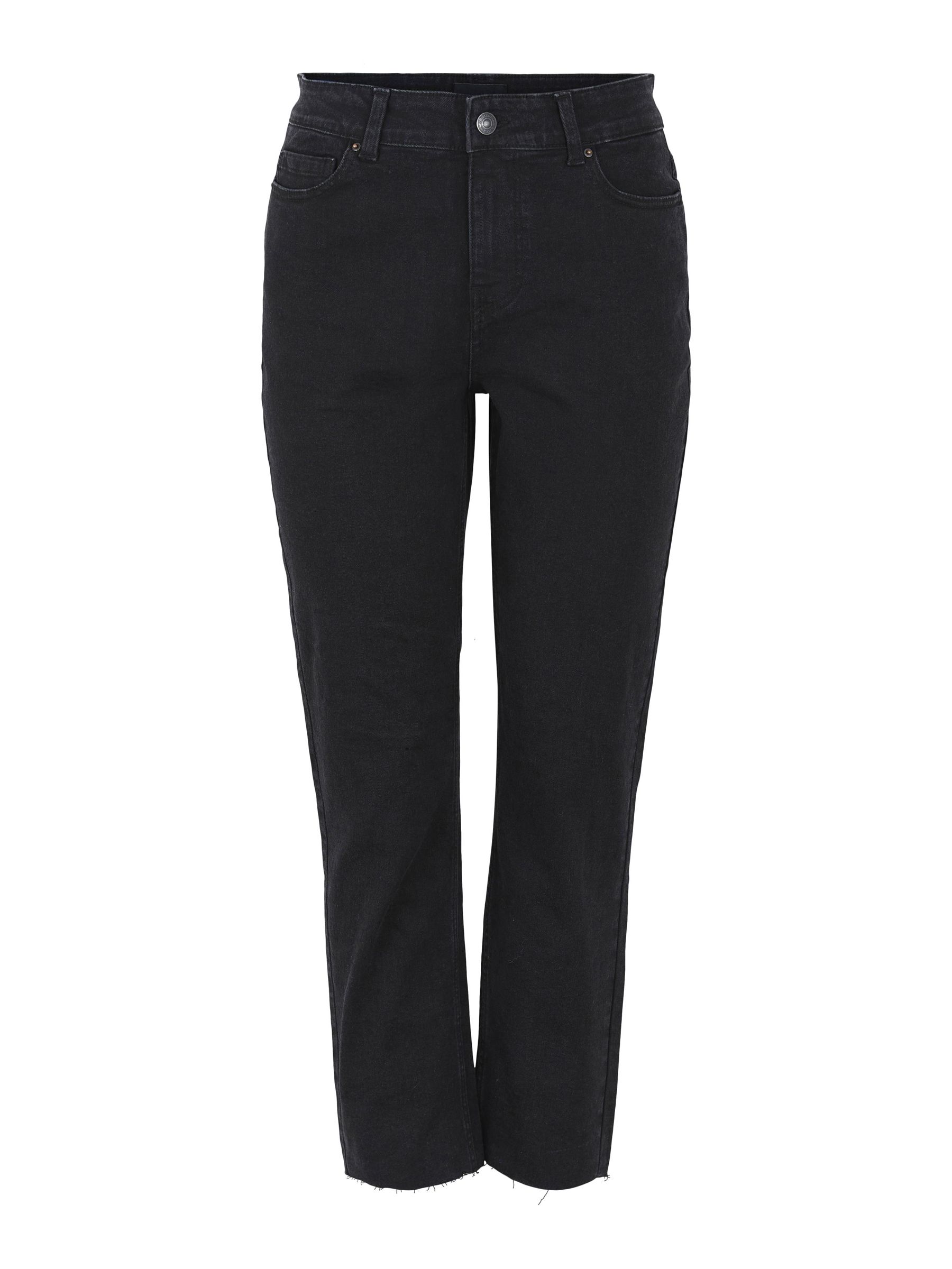 Black Straight-Leg Jeans: A Try-On & Deep Dive - The Mom Edit