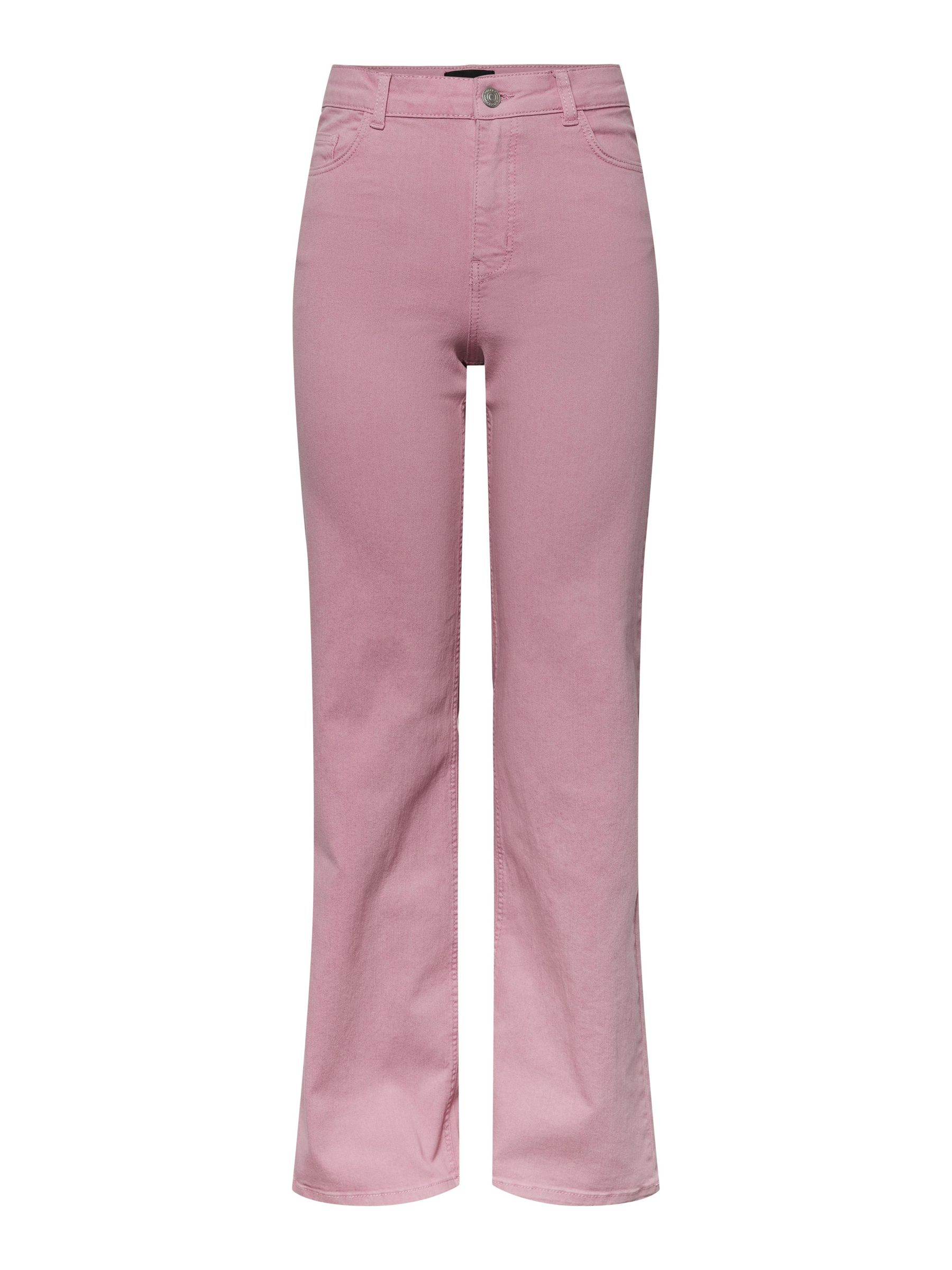PCPEGGY HW WIDE LEG JEANS | Purple | PIECES® Italy