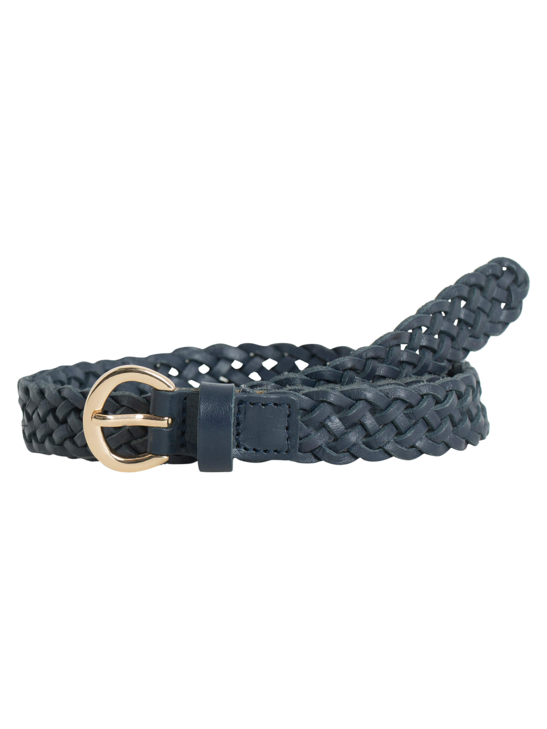 weaved leather belt