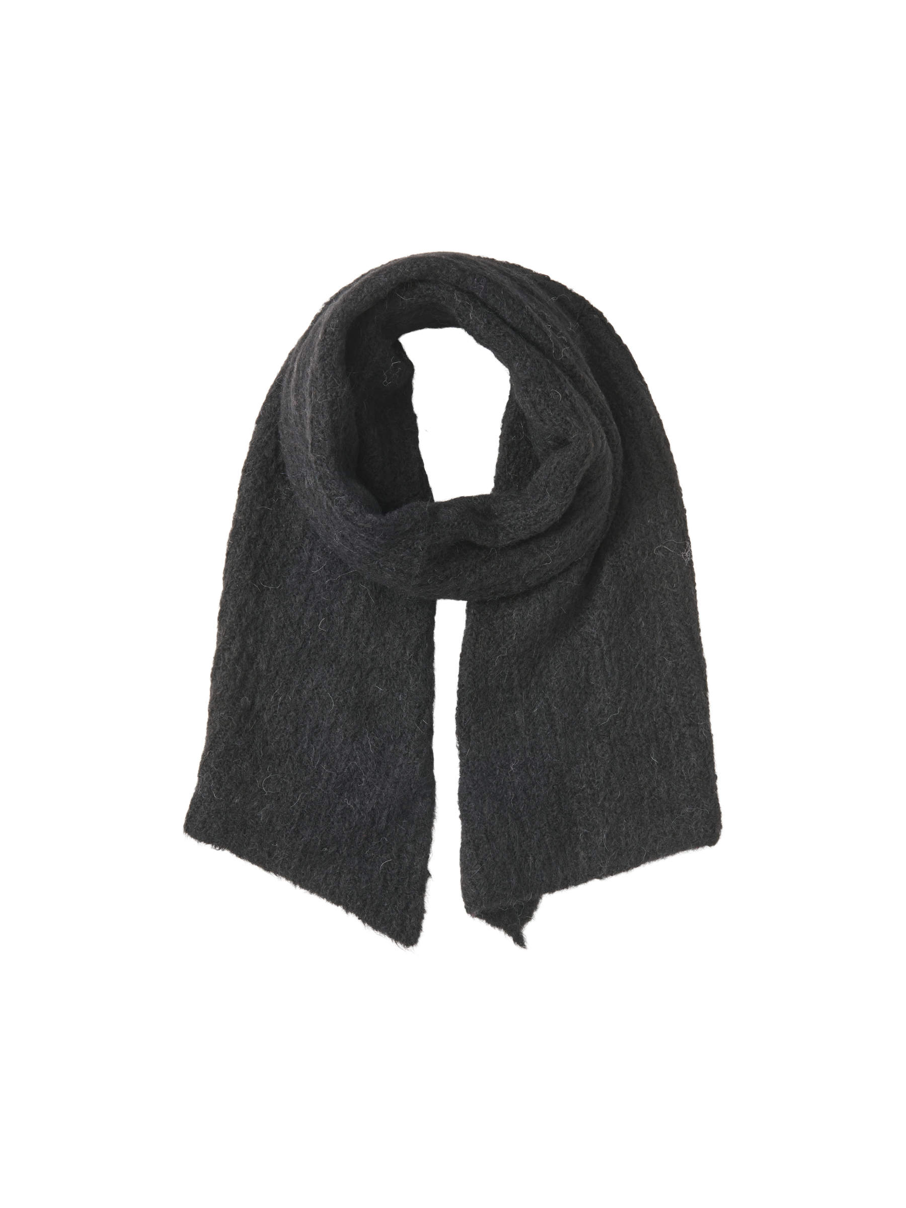 PIECES Pcberta Hood Noos Bc, Berretto Donna, Nero, Taglia unica