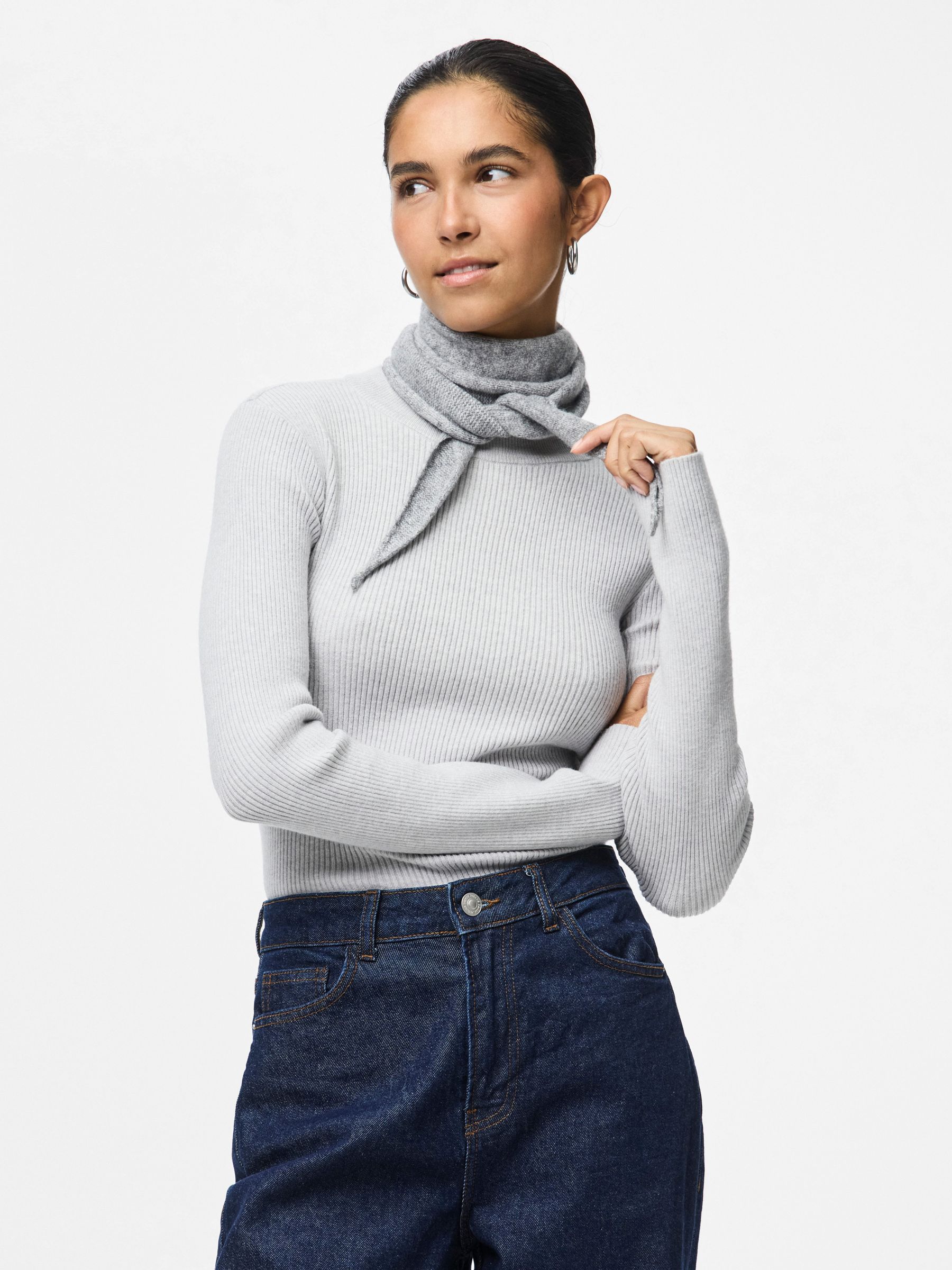 PIECES Pcminna Sciarpa Donna A Triangolo – Sciarpa A Fazzoletto Danese – Accessorio Moda