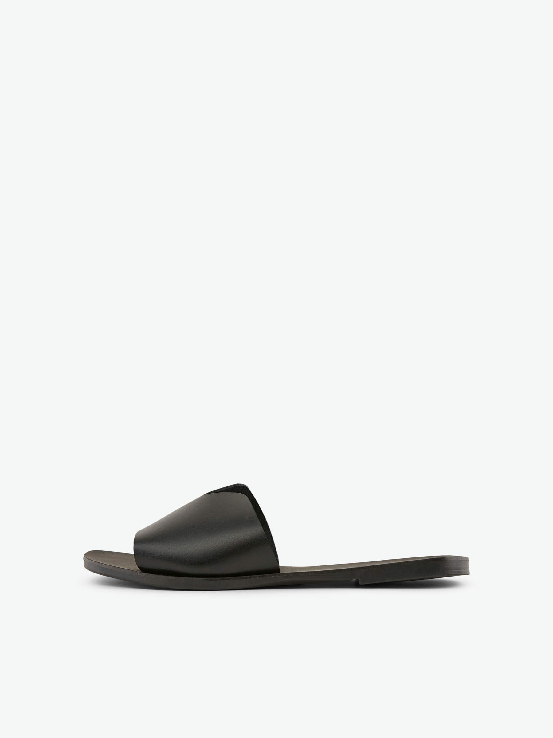 wide leather sandals