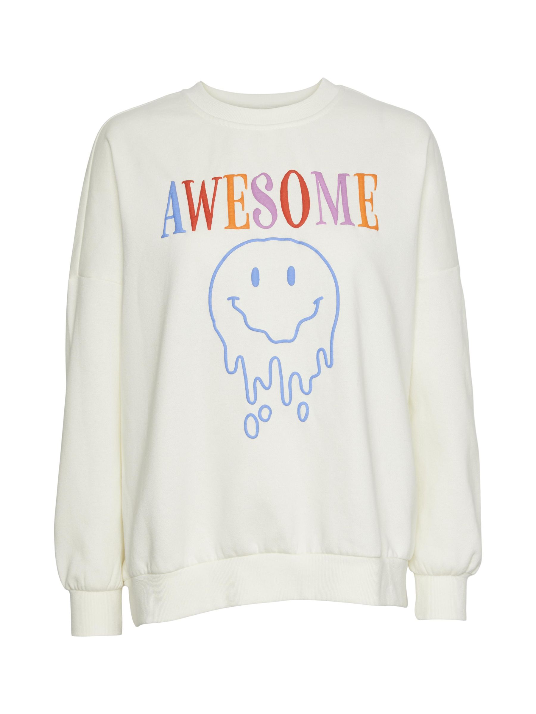 smiley face dancer sweatshirt