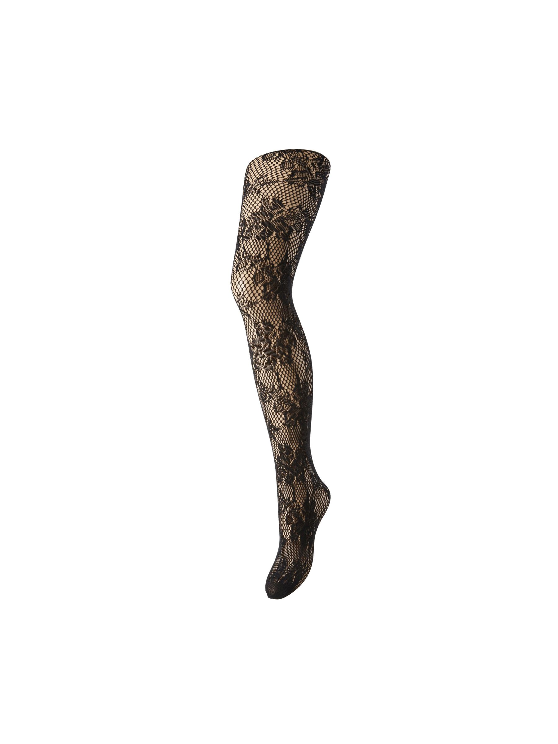 PCJANE LACE TIGHTS | Black | PIECES® Switzerland