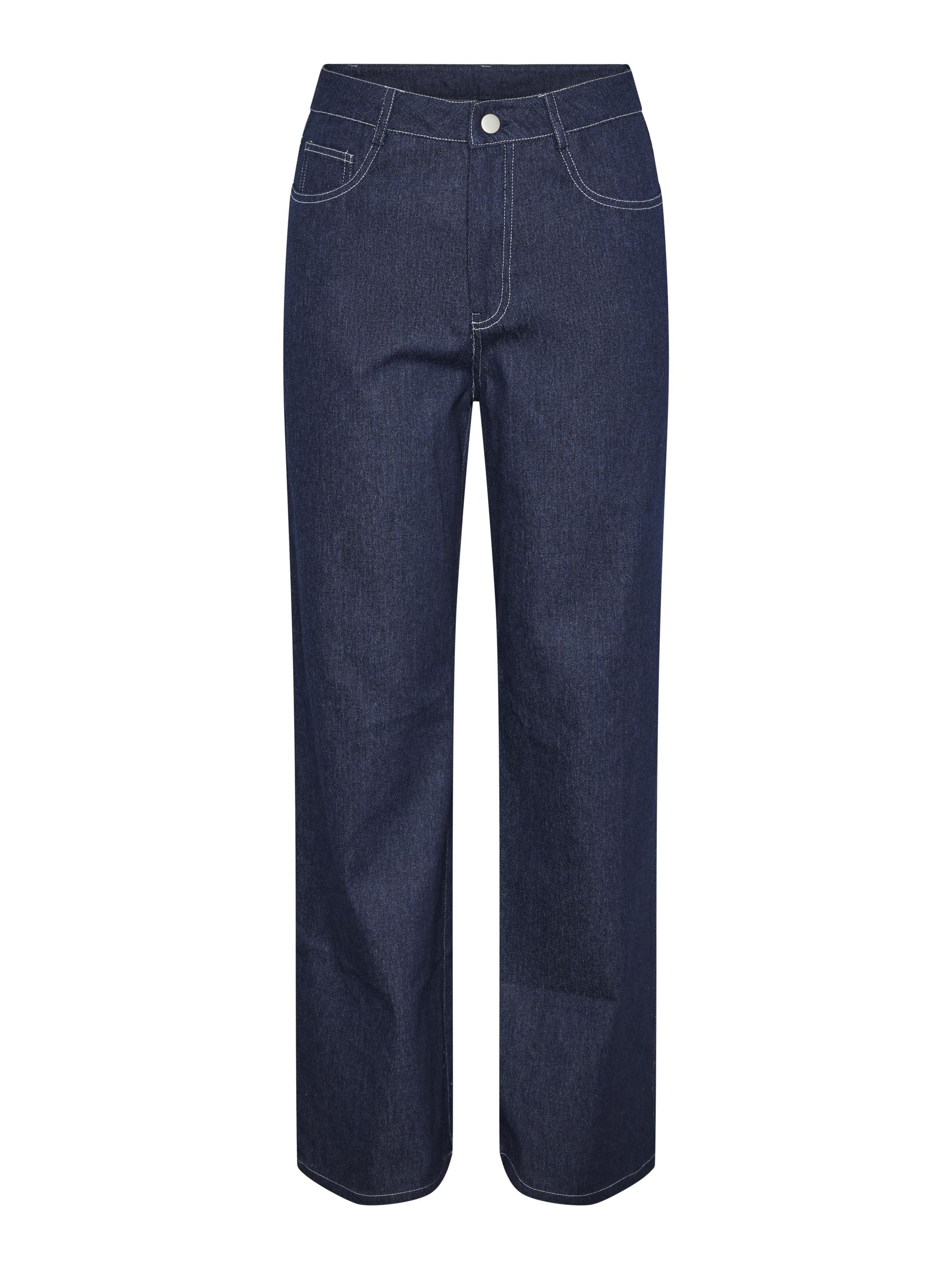 PCSHIRLEY WIDE LEG JEANS Blue PIECES Netherlands