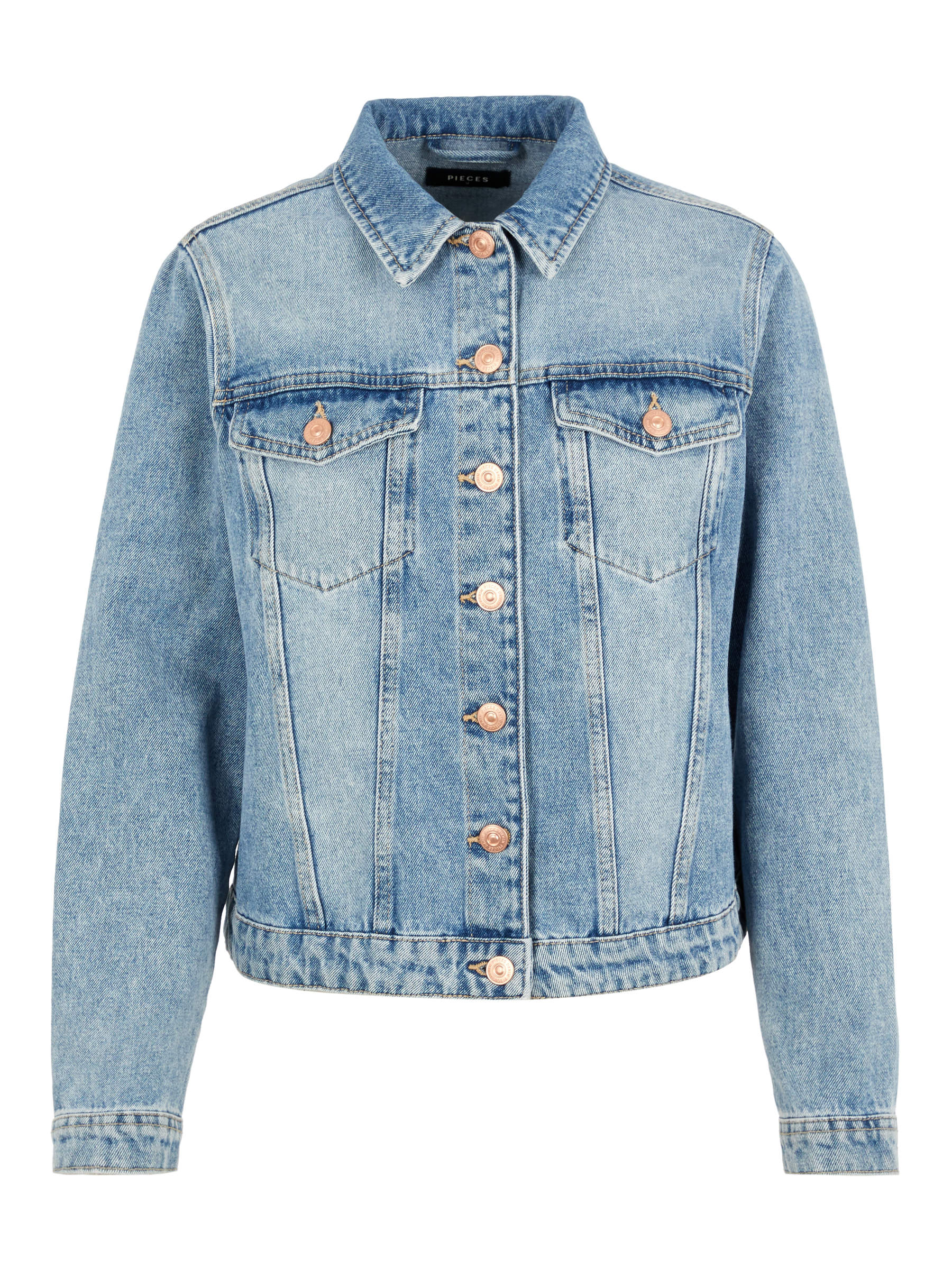 transparent denim jacket