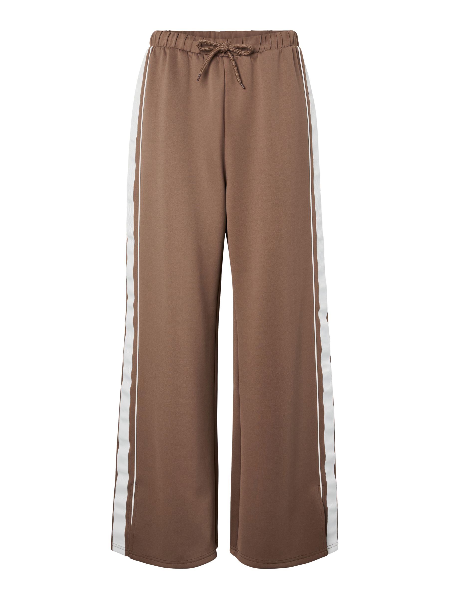 パンツ andmary High waist check pants brown S andmary High waist